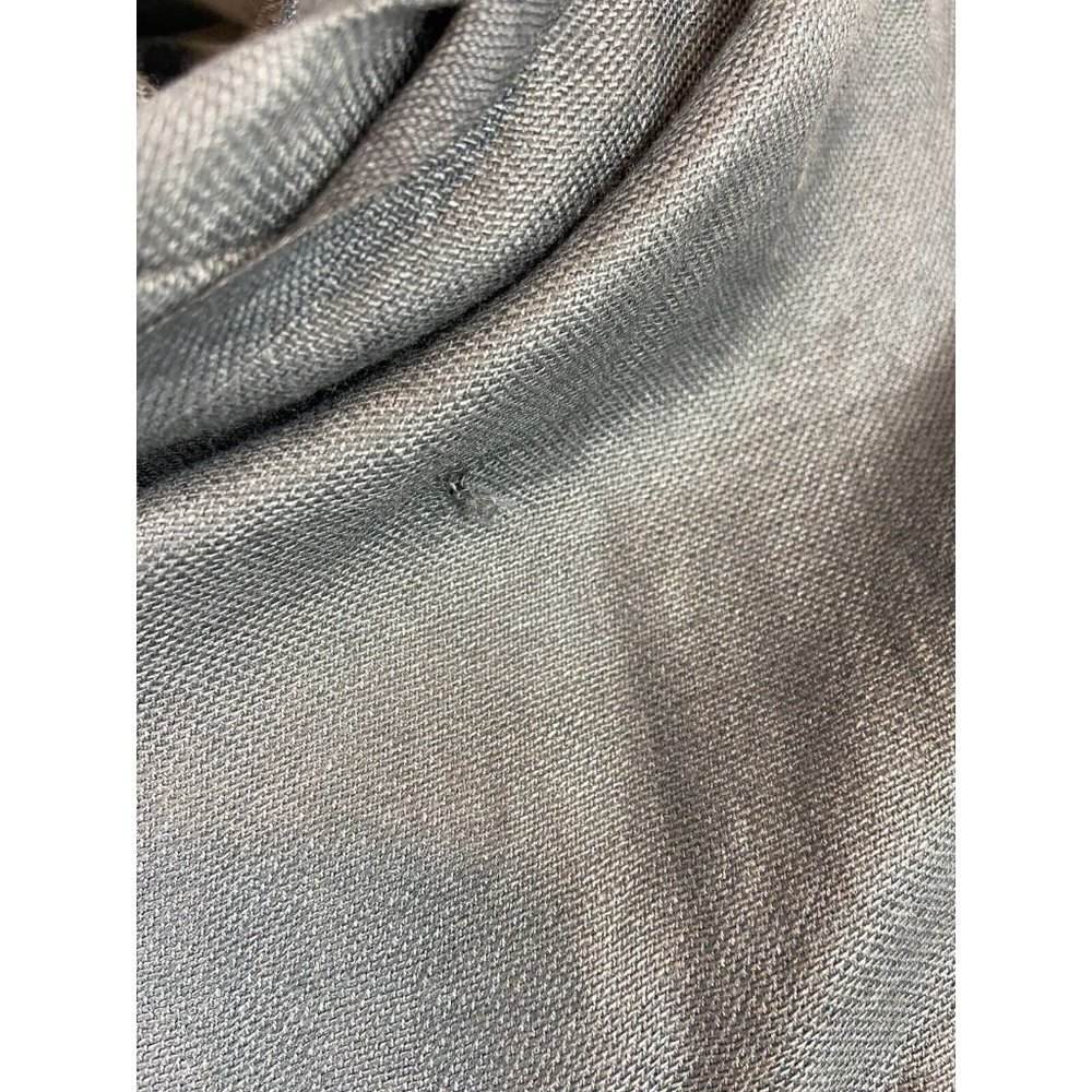 Jessica Grey Cotton Wrap Scarf One Size - Picture 3 of 4